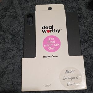 Black Tablet Case for iPad Mini 6th Gen